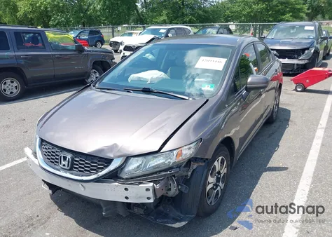 2014 Honda Civic Lx z USA, uszkodzony, nr VIN 19XFB2F52EE231922